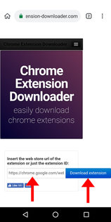 Как добавить расширения Chrome в браузер на Android