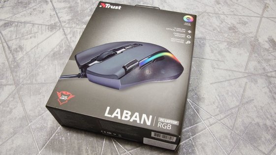 Обзор игровой мышки Trust LABAN GXT 188 RGB — Технические характеристики:. 1