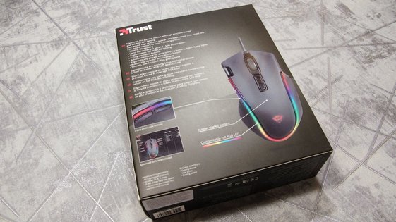 Обзор игровой мышки Trust LABAN GXT 188 RGB — Технические характеристики:. 2