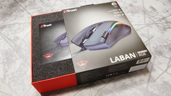 Обзор игровой мышки Trust LABAN GXT 188 RGB — Технические характеристики:. 3