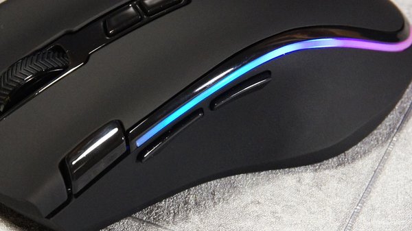 Обзор игровой мышки Trust LABAN GXT 188 RGB — Внешний вид и эргономика. 1