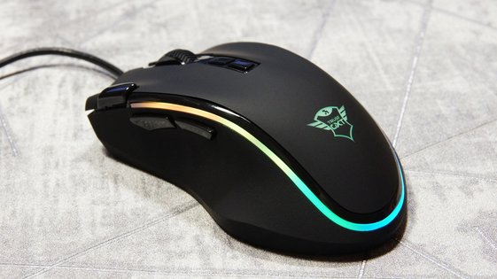 Обзор игровой мышки Trust LABAN GXT 188 RGB — Внешний вид и эргономика. 3