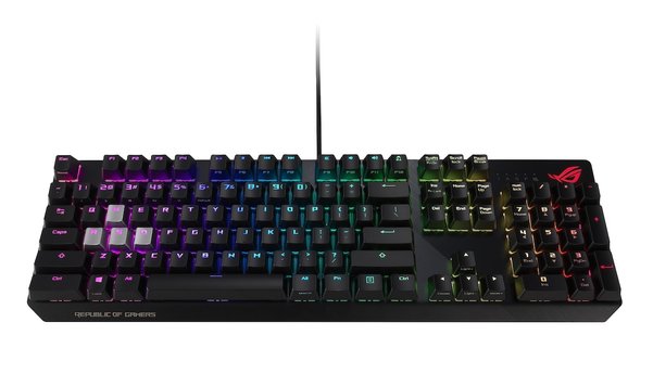 ASUS представила игровую клавиатуру Strix Scope