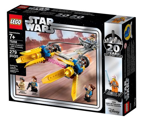 LEGO выпустила наборы Star Wars в честь 20-летия серии игрушек