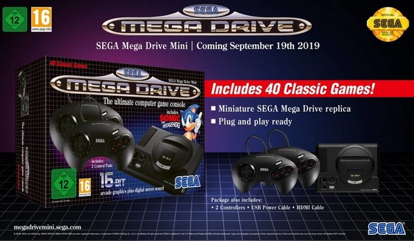 Sega раскрыла ещё 10 предустановленных игр в Mega Drive Mini