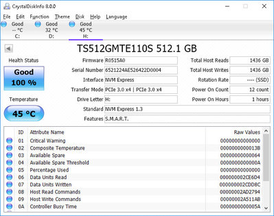 Народная пятисотка: Transcend TS512GMTE110S