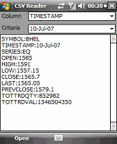 CSV Reader 1.2