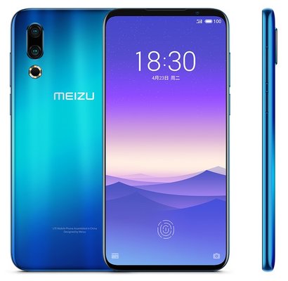 Meizu 16s официально представлен: Snapdragon 855, NFC и сканер в дисплее по цене от 5