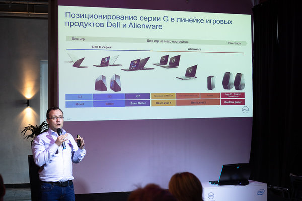 Новые игровые системы Dell представили в Москве