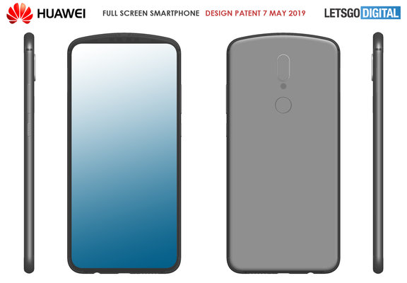 Huawei показала свой вариант смартфона без вырезов и отверстий