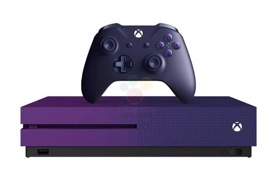 Microsoft выпустит фиолетовый Xbox One S в стиле Fortnite