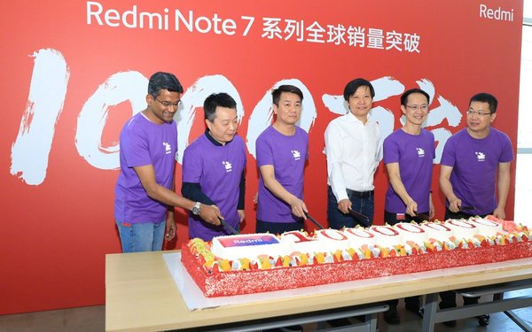 Xiaomi продала более 10 млн смартфонов Redmi Note 7