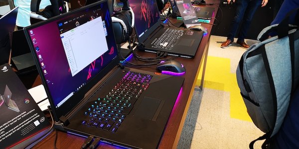 ASUS на Computex 2019: продвинутые тачпады, ноутбуки с двумя дисплеями и игровые монстры