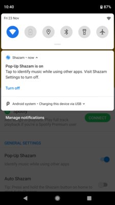 Shazam для Android научился распознавать музыку в приложениях