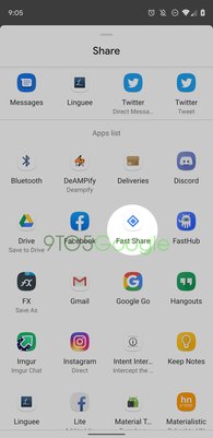 Google готовит аналог AirDrop для Android