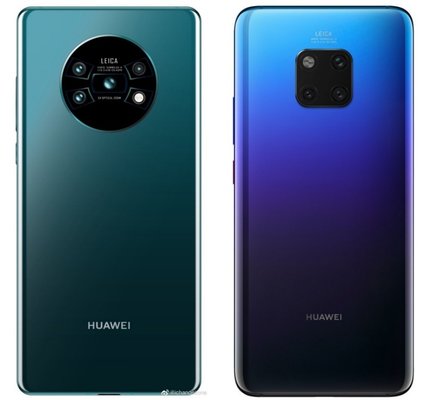 Huawei Mate 30 получит 4 камеры и необычный дизайн