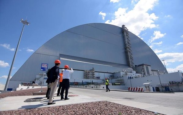 Введён в эксплуатацию новый саркофаг Чернобыльской АЭС