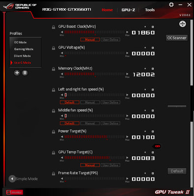 ASUS 1660 Ti STRIX GAMING: тишина и эффективность