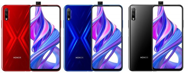Представлены Honor 9X и 9X Pro с выдвижными камерами и экранами без рамок