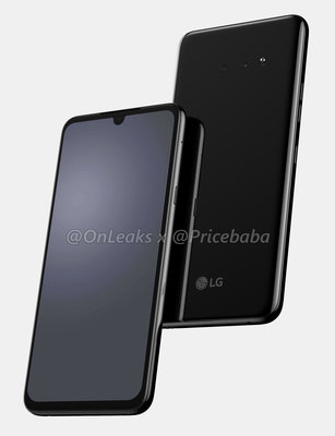 LG G8X позирует на качественных рендерах