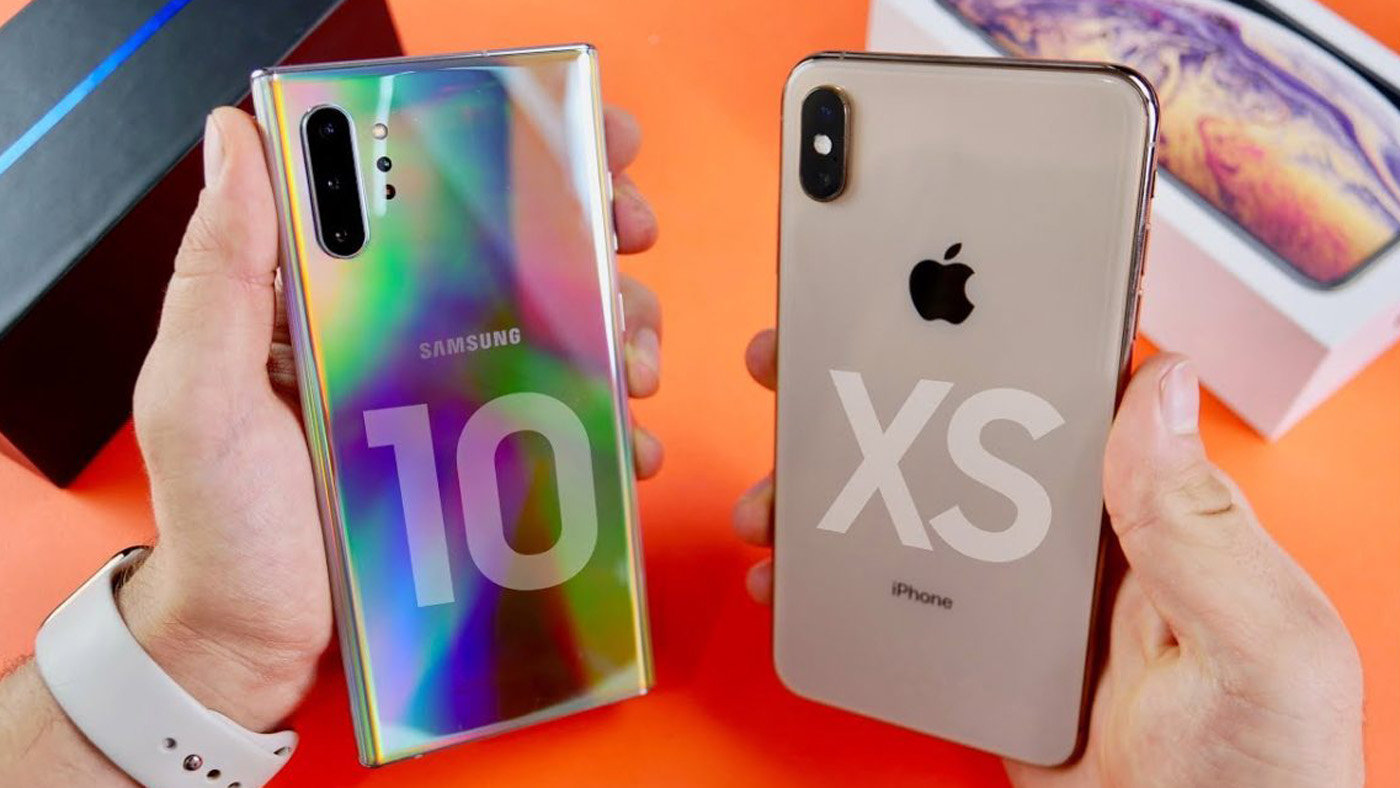 iPhone XS Max против Samsung Galaxy Note 10+: кто быстрее