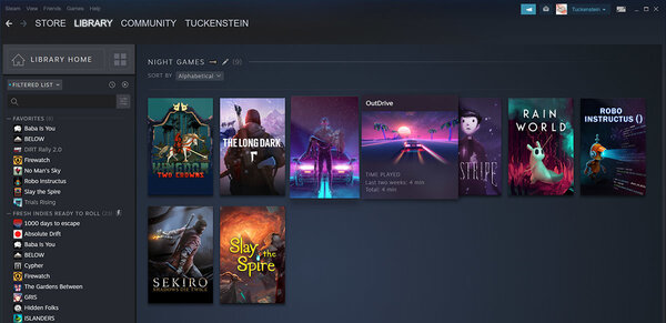 Бета-тест новой библиотеки Steam начнётся 17 сентября