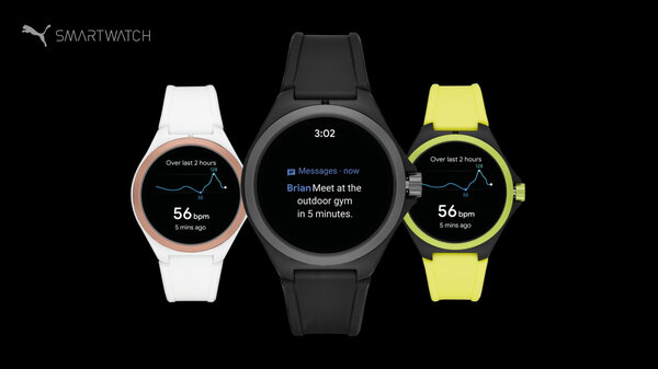 Puma представила свои первые умные часы — они работают на Wear OS