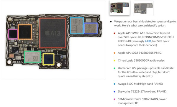 Специалисты iFixit не нашли заблокированные 2 ГБ ОЗУ в iPhone 11 Pro