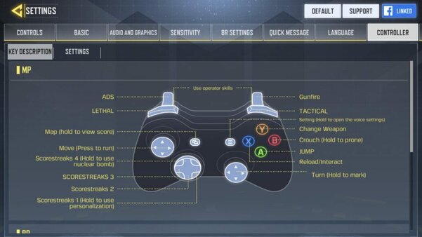 Call of Duty: Mobile поддерживает геймпад и клавиатуру с мышкой