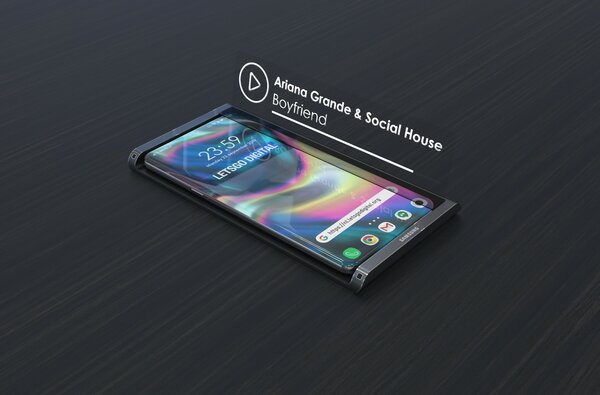 Samsung патентует док-станцию для смартфона с интерактивной голограммой