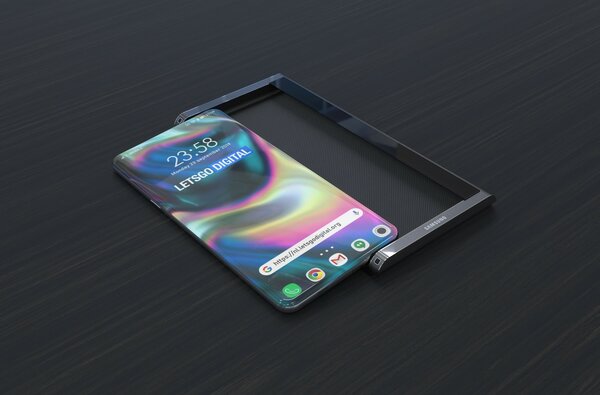 Samsung патентует док-станцию для смартфона с интерактивной голограммой