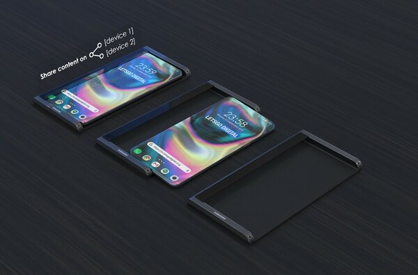 Samsung патентует док-станцию для смартфона с интерактивной голограммой
