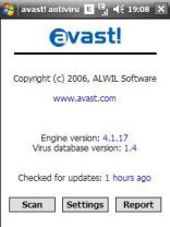 avast! 4 PDA Edition 4.1.17