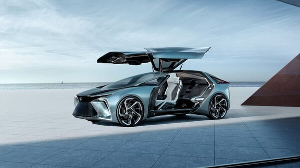 Как будут выглядеть электрокары в будущем по версии Lexus