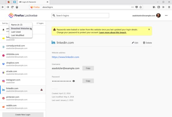 Firefox и Chrome теперь предупреждают о краже ваших паролей