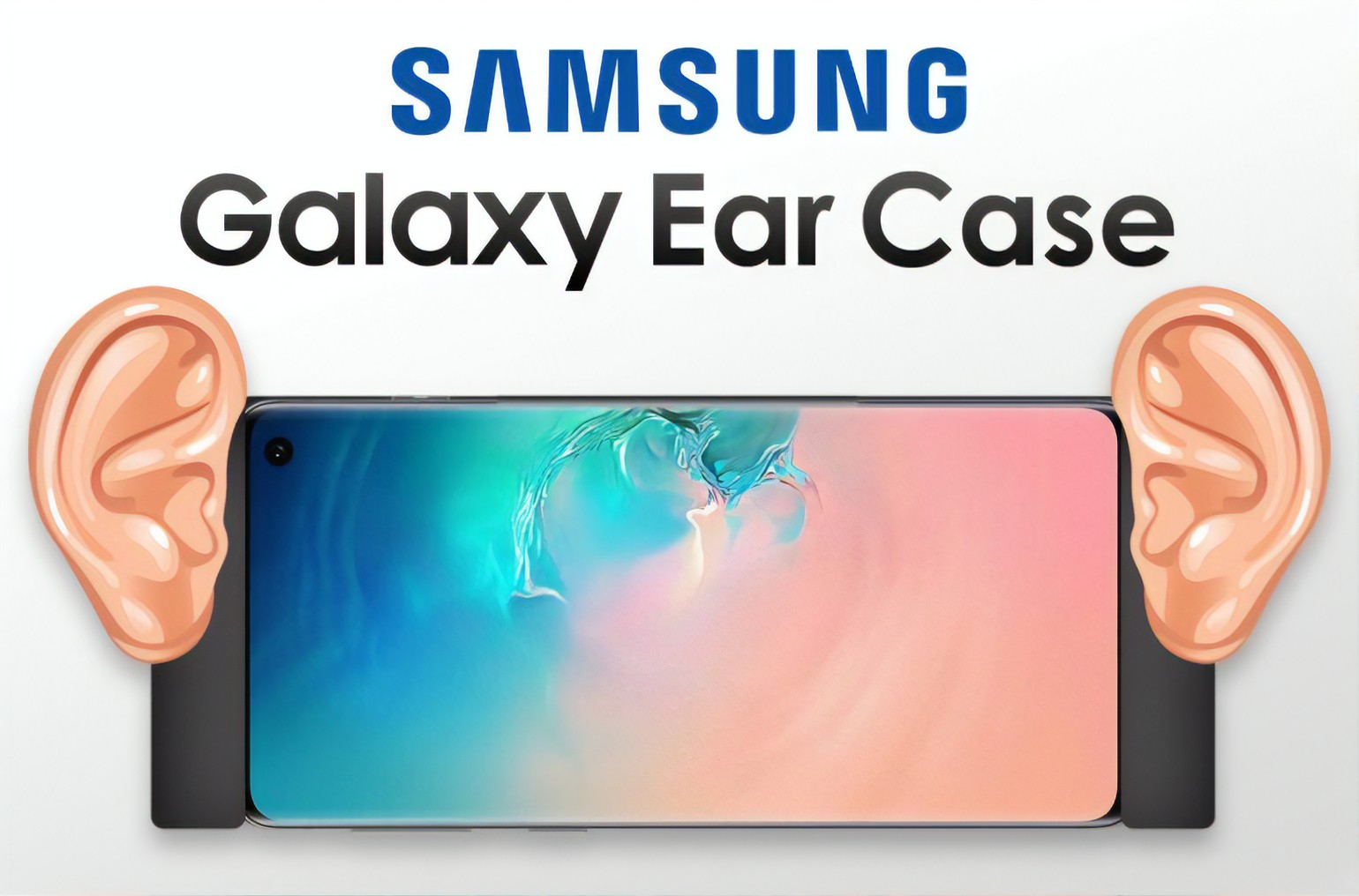 Samsung запатентовала причудливый чехол с ушами для смартфона