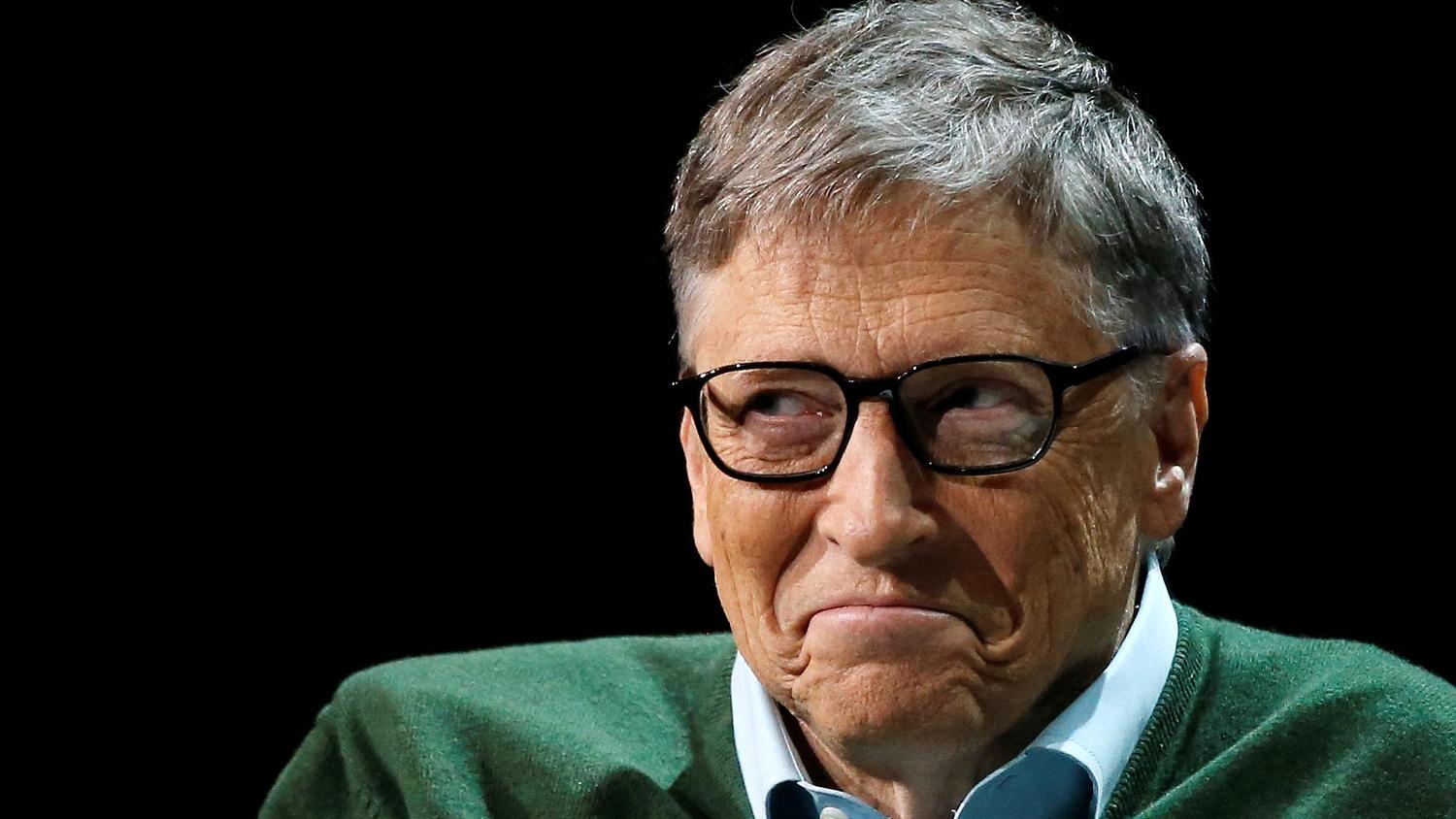Билл Гейтс грустный