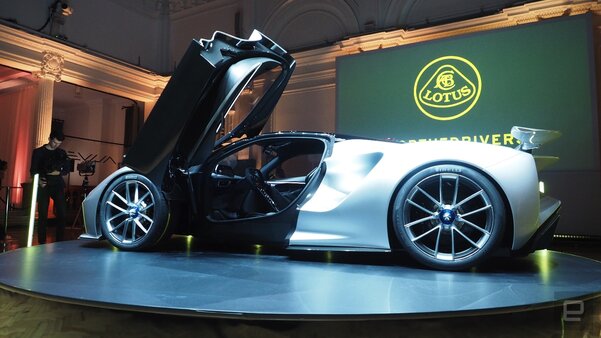 Lotus показала электрический суперкар Evija: он готов к экстремальным скоростям