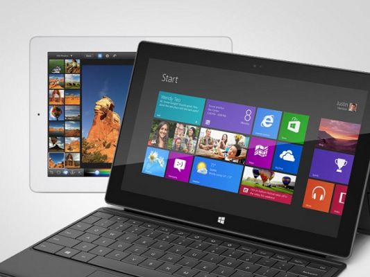 Microsoft продала 900 000 планшетов Surface в первом квартале