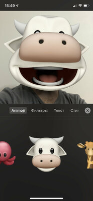 Как записать видео со смайликами Animoji и Memoji вместо головы