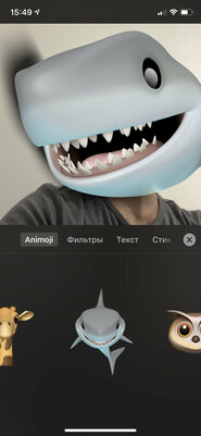 Как записать видео со смайликами Animoji и Memoji вместо головы