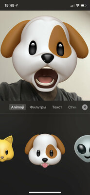 Как записать видео со смайликами Animoji и Memoji вместо головы