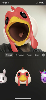 Как записать видео со смайликами Animoji и Memoji вместо головы