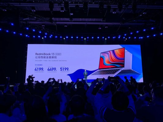 Xiaomi начала продавать RedmiBook 13: в Китае цены начинаются с 600 долларов