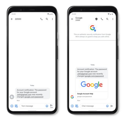 Google внедряет функцию защиты от SMS-спама на Android