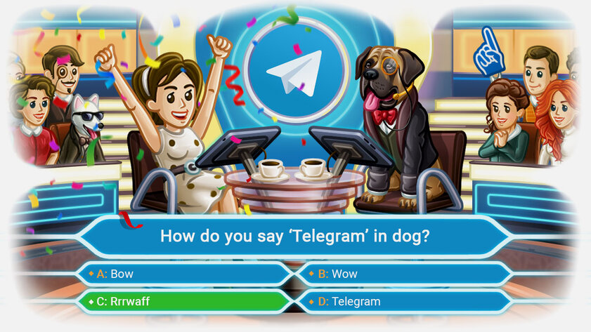 Telegram представил «Опросы 2.0» с режимом викторины