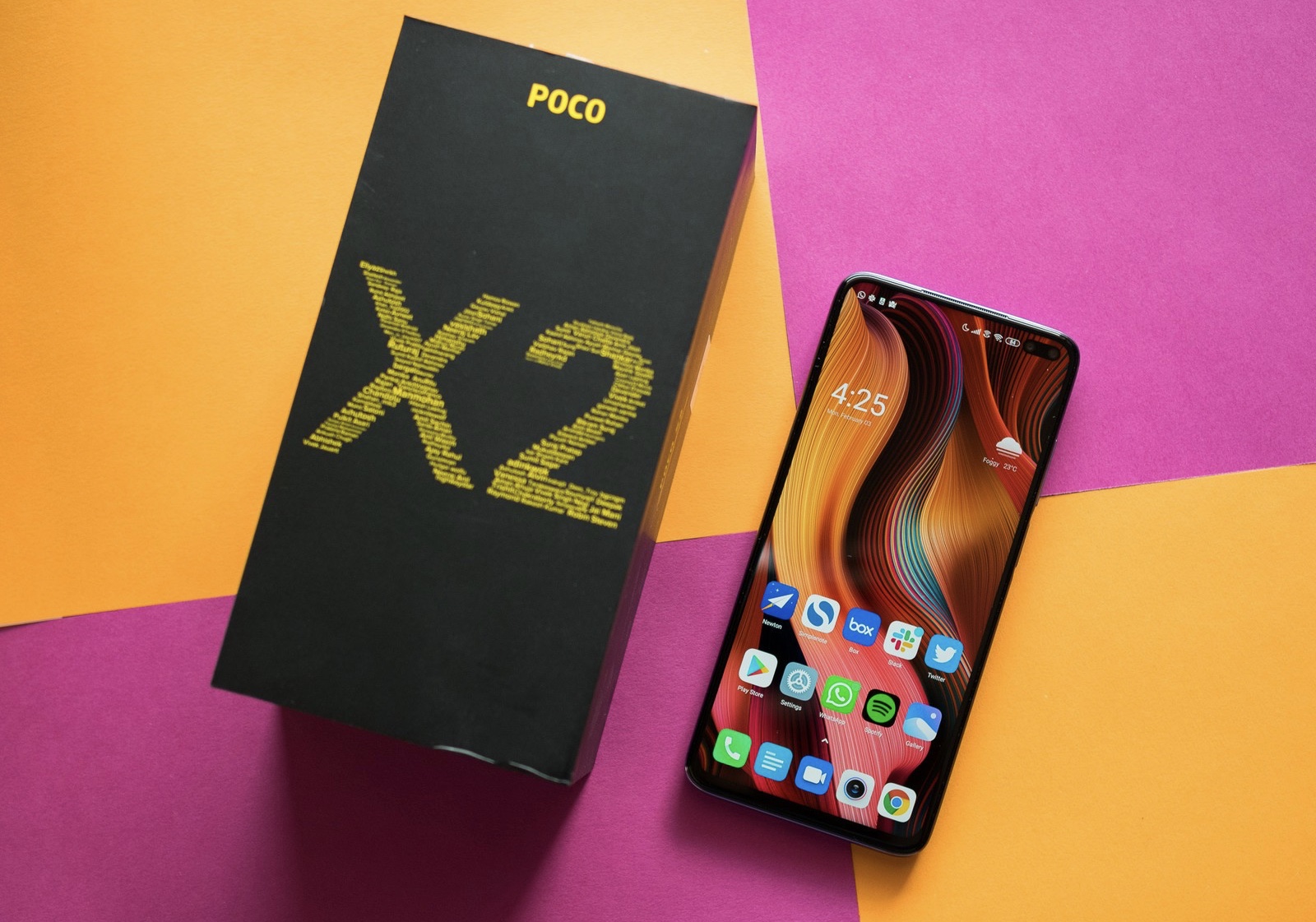 POCO X2 представлен официально: дисплей 120 Гц и 64-Мп камера за 225 долларов