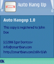Auto Hangup 1.1
