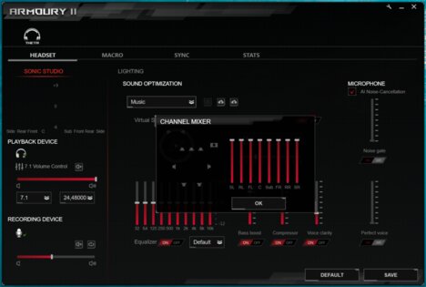 Обзор ASUS ROG Theta 7.1: честный объём