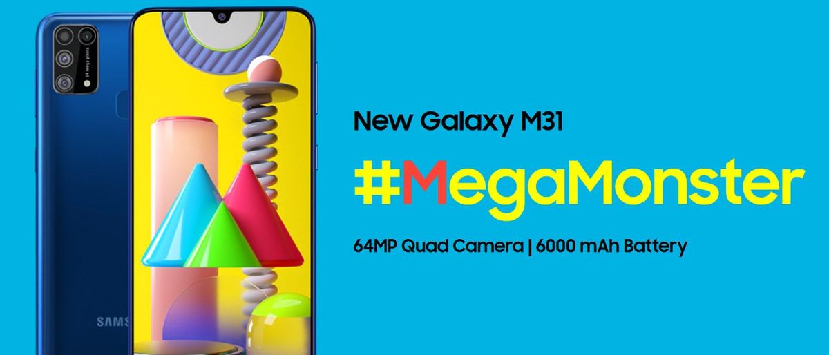 Анонс Samsung Galaxy M31: квадрокамера на 64 Мп и батарея на 6000 мАч за вменяемые деньги